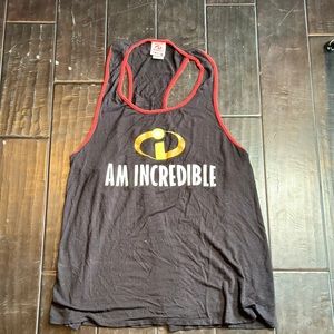 PIXAR Incredibles Tanktop SIZE MEDIUM (Runs Large)